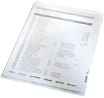 Leitz Sichth&uuml;lle 40200003 A4 0,16 mm glasklar 100 St./Pack.