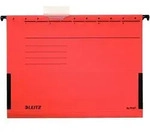 Leitz ALPHA H&auml;ngetaschen 1986 DIN A4 V-Base 15 mm 275 g/m2 Rot 100% Recycelter