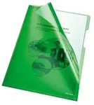 Bene Sichth&uuml;lle 205000GN DIN A4 HPVC gr&uuml;n 100 St./Pack.
