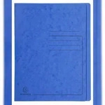 Exacompta 39992E 25x Schnellhefter aus Colorspan 355g/m2, A4 - Blau