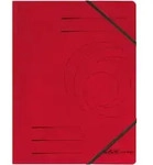 herlitz Eckspanner A4 Karton rot