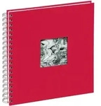 Pagna Spiralalbum 24x25cm 50 Seiten Passepartout rot