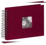 Hama 90154 Hama Fine Art Spiral bordeaux 24x17 50 schwarze Seiten 90154