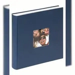 Designalbum Fun blau, 30X30 cm, mit Ausschnitt