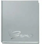 Veloflex G&auml;stebuch Classic 205x240mm 144 Seiten silber