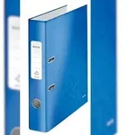Leitz 180&deg; WOW Ordner Schmal DIN A4 52 mm Blau 2 Ringe 1006 Pappkarton Gl&auml;nzend