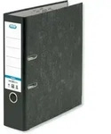 ELBA Smart Original Ordner Breit DIN A4 80 mm Schwarz 2 Ringe Pappkarton Wolkenmarmor