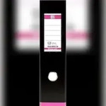 Oxford Ordner myColour A4 PP-Folie kaschiert 80mm schwarz/pink