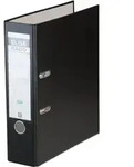 ELBA Rado Brilliant Ordner Breit DIN A4 80 mm Schwarz 2 Ringe Kunststoff