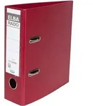 ELBA Rado Plast Ordner Breit DIN A5 75 mm Rot 2 Ringe 100022640 Kunststoff Hochformat