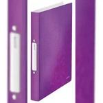 LEITZ Ringbuch Wow A4 2 Ringe 25mm violett
