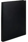 Herma Ringbuch PP 2D-Ring A4 25 mm R&uuml;ckenbreite transluzent schwarz