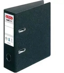herlitz Ordner Hartpappe A5 hoch 7,5cm maX.file schwarz