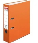 herlitz maX.file protect Breit Ordner DIN A4 80 mm Orange 2 Ringe Pappkarton, PP