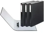 Herlitz Ringbuch maX.file prot.2R A4 sw 3er PP-Folienbezug Kombi-Mechanik 25mm