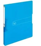 Herlitz Ringbuch A4, 2 Ringe, 2,7cm R&uuml;cken, 16mm F&uuml;llh&ouml;he Transparent - Blau