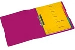 herlitz Ringbuch A4 2 Ringe PP 25mm beere opak to go