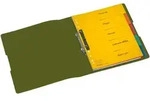 herlitz Ringbuch Recycling PP A4 2 Ringe 25mm dunkelgr&uuml;n to go