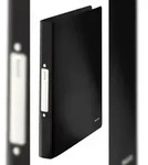 Leitz 4566-10-95 4566 Ringbuch Solid - A4, PP, 2 Ringe, 25 mm, schwarz