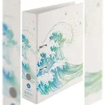 herlitz 50033393 herlitz Motivordner maX.file GREENline Welle, A4