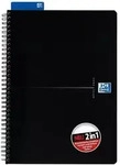 Oxford Collegeblock Smart Black A4+ kariert/liniert 70 Blatt schwarz