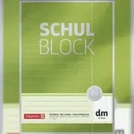 BRUNNEN 1052613 Schulblock Premium A4 dm