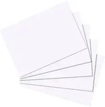 Herlitz 10621423, Wei&szlig;, A6, 170 g/m2, 100 St&uuml;ck(e)