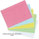 herlitz Karteikarten A7 liniert rosa VE=100 St&uuml;ck
