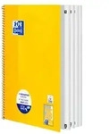 Collegeblock, A4+, 80 Blatt, Lin.26, kariert, gelb