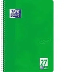 Oxford Collegeblock Touch 400086494 A4+ L27 liniert grasgr