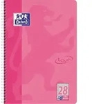 Oxford Collegeblock Touch 400086496 A4+ L28 kariert rosa