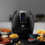 Princess AEROFRYER XL 3,2L Hei&szlig;luftfritteuse 1400W Schwarz