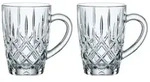 Nachtmann Teebecher mit Henkel NOBLESSE 2er-Set, Kirstallglas, 34.7 cl