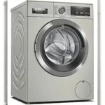 Bosch Serie 8, Waschmaschine, Frontlader, 10 kg, 1600 U/min., Silber-inox WAX32MX2