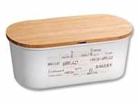 KESPER Brotbox, Melamin/Bambus FSC, Farbe: weiß