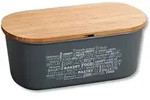 KESPER Brotbox, Melamin/Bambus FSC, Farbe: grau