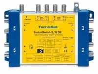 TechniSat TechniSwitch 5/8 G2 Kabel-Splitter-/Verbinder Blau, Gelb