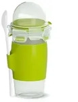EMSA Yoghurt Mug Clip & Go 0,45l mit L&ouml;ffel