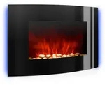 KlarsteinLausanne Elektrischer Kamin Leistung: 1000 - 2000W LED FernbedienungSchwarz