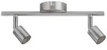 Paulmann Deckenstrahler Carolina GU10 230V max. 2x10W dimmbar Nickel matt 66744