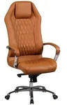FineBuy B&uuml;rostuhl 136 x 67 x 65 cm Braun