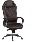 FineBuy B&uuml;rostuhl 136 x 67 x 67 cm Braun