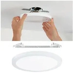 Paulmann LED Einbaupanel 2in1 Cover-it rund 330mm 22W 1700lm 4000K Wei&szlig; matt 