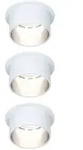 Paulmann LED Einbauleuchte 3-Step-Dim Gil Coin BasissetIP44 rund 68mmCoin 3x6W