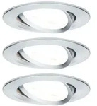 Paulmann LED Einbauleuchte 3-Step-Dim Nova Basisset schwenkbar rund 84mm 50&deg;...