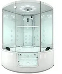 AcquaVapore Dampfdusche Whirlpool Dusche Duschkabine K60-WS-EH-EC 140x140cm 2K