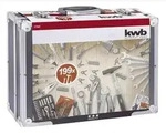 kwb Werkzeug-Koffer inkl. Werkzeug-Set, 199-teilig, gef&uuml;llt, robust und hochwertig