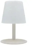 Lumisky STANDY H25CM Kabellose Tischleuchte Stahl Cremefarben