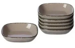 Ritzenhoff & Breker Casa Dipschalen-Set &oslash; 10 cm 6-teilig grau