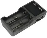 Xtar Charger VC2 f&uuml;r 2 x 18650 Li-Ion Base - 1er Pack